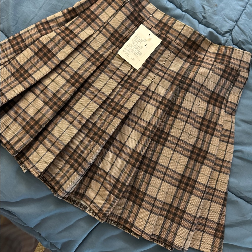 Mini skirts with built in shorts